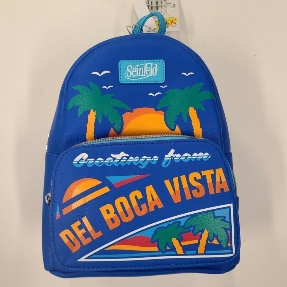 Funko Seinfeld New Greetings from Del Boca Vista Mini Backpack NWT